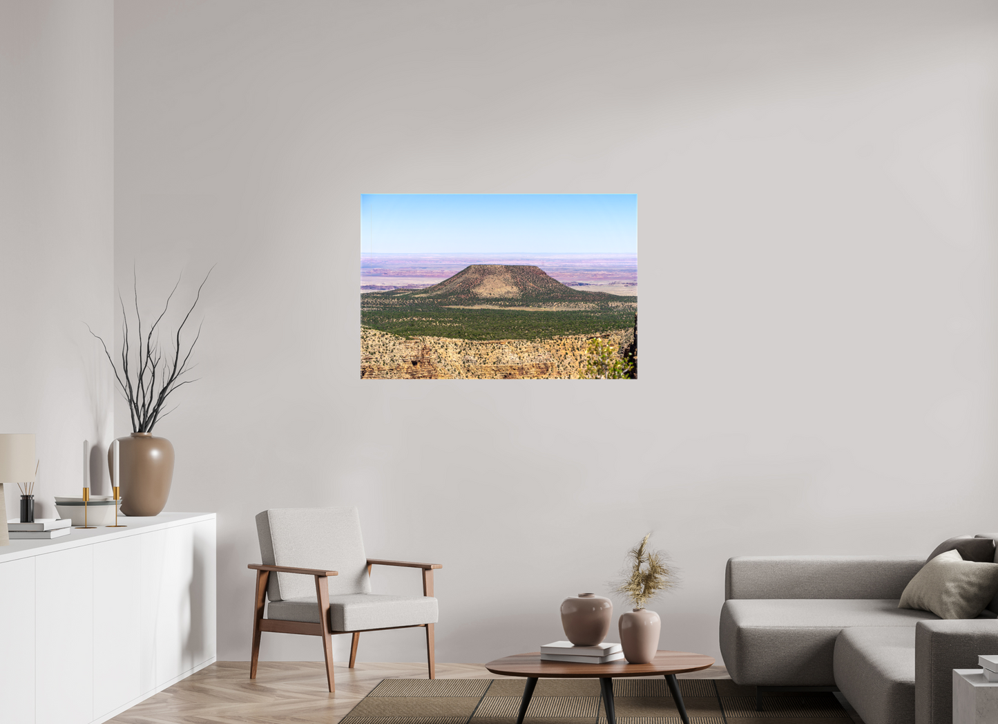Cedar Mountain Rise – Grand Canyon Landscape Photography Print | Mesa and Little Colorado River Gorge
