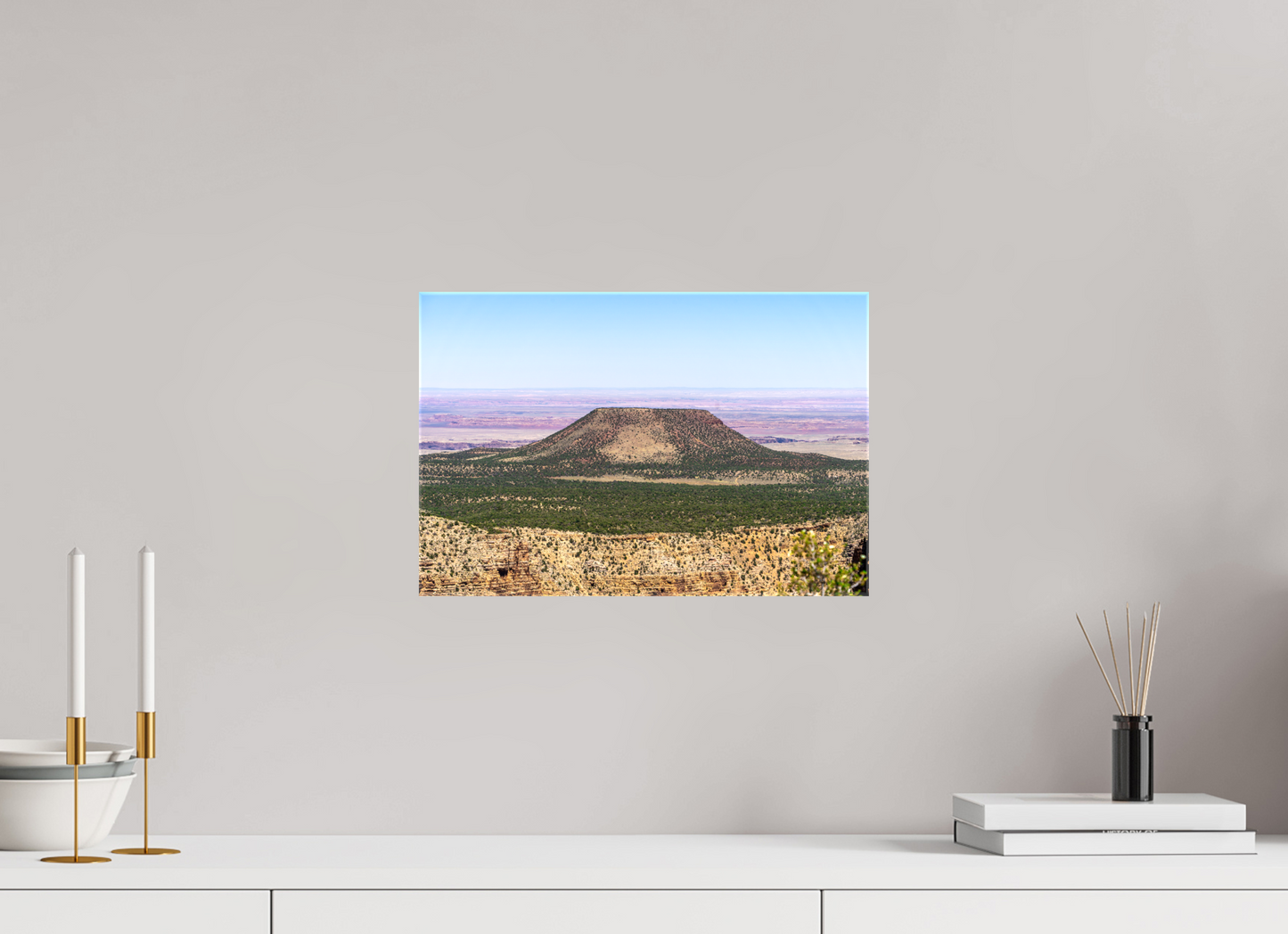 Cedar Mountain Rise – Grand Canyon Landscape Photography Print | Mesa and Little Colorado River Gorge
