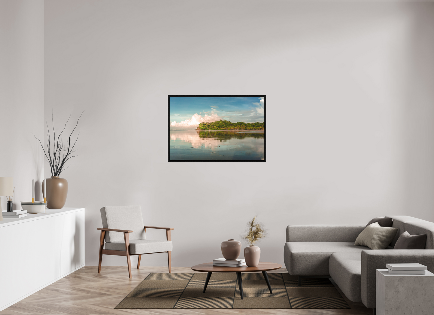 Low Tide Light - Cangrejal Tropical Sunrise Beach Photography Print