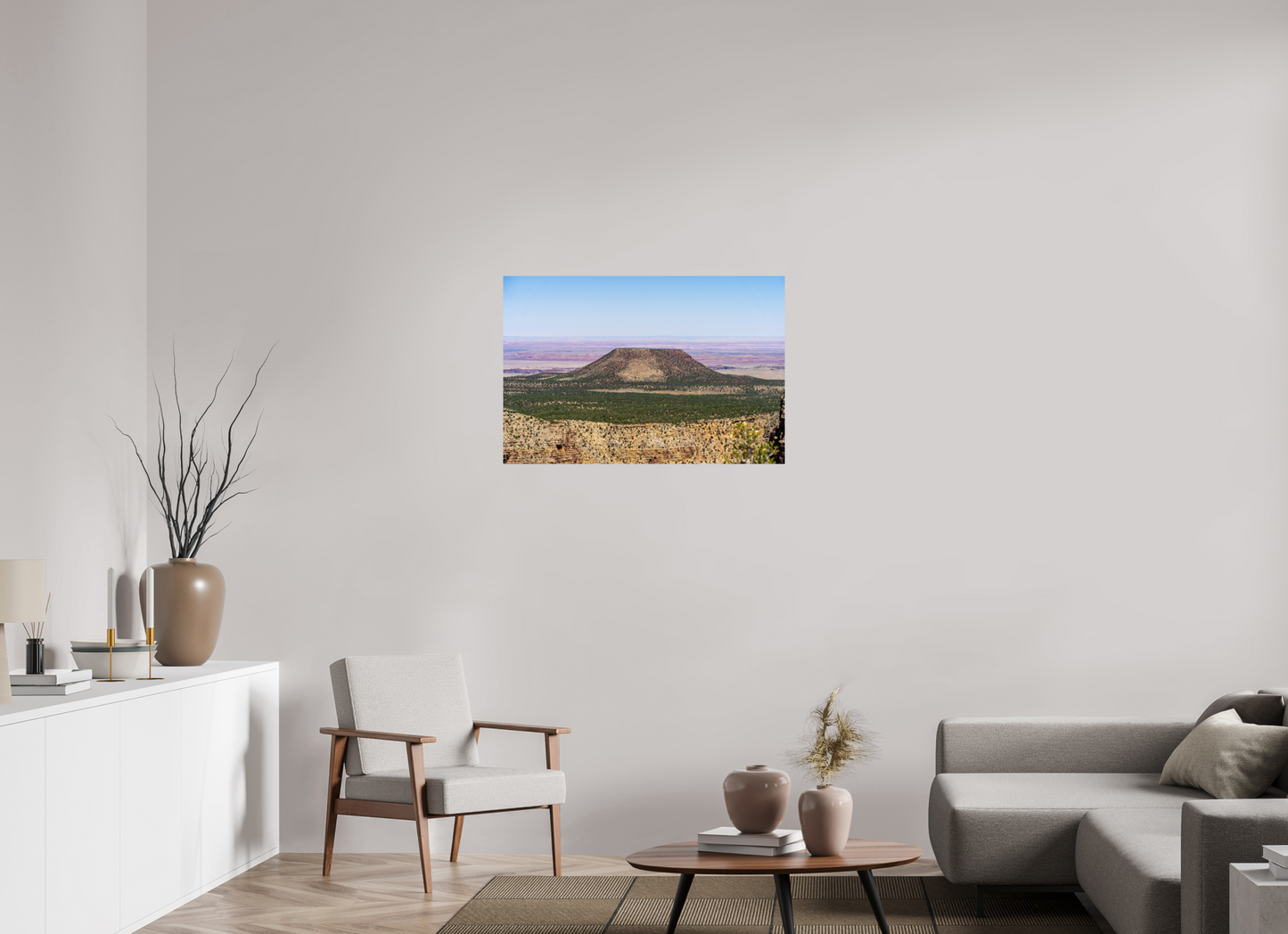 Cedar Mountain Rise – Grand Canyon Landscape Photography Print | Mesa and Little Colorado River Gorge
