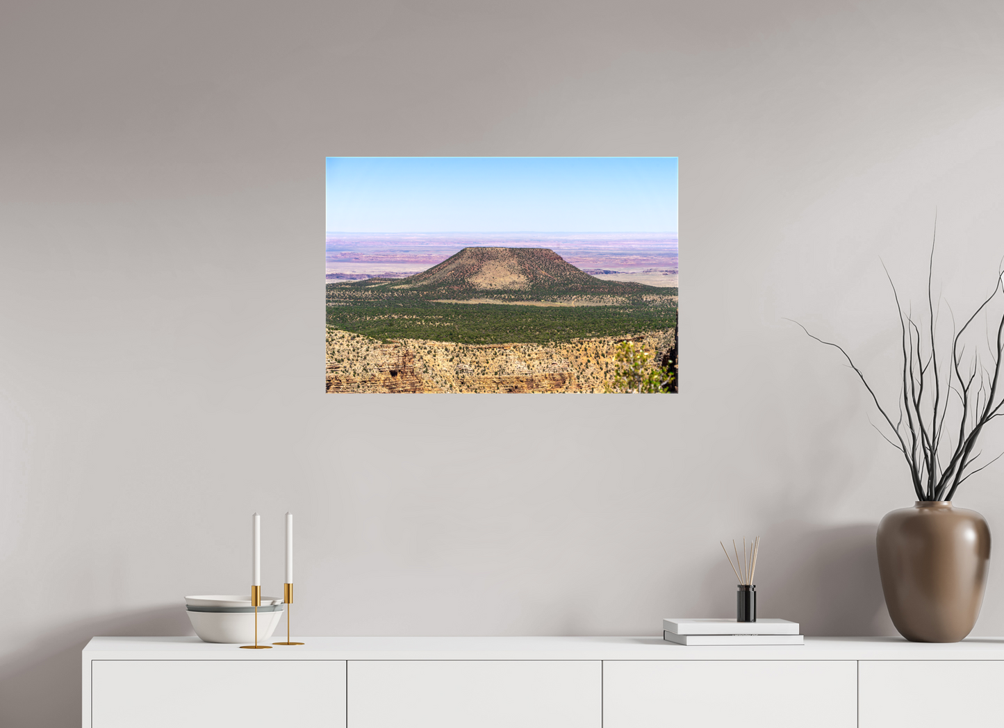 Cedar Mountain Rise – Grand Canyon Landscape Photography Print | Mesa and Little Colorado River Gorge