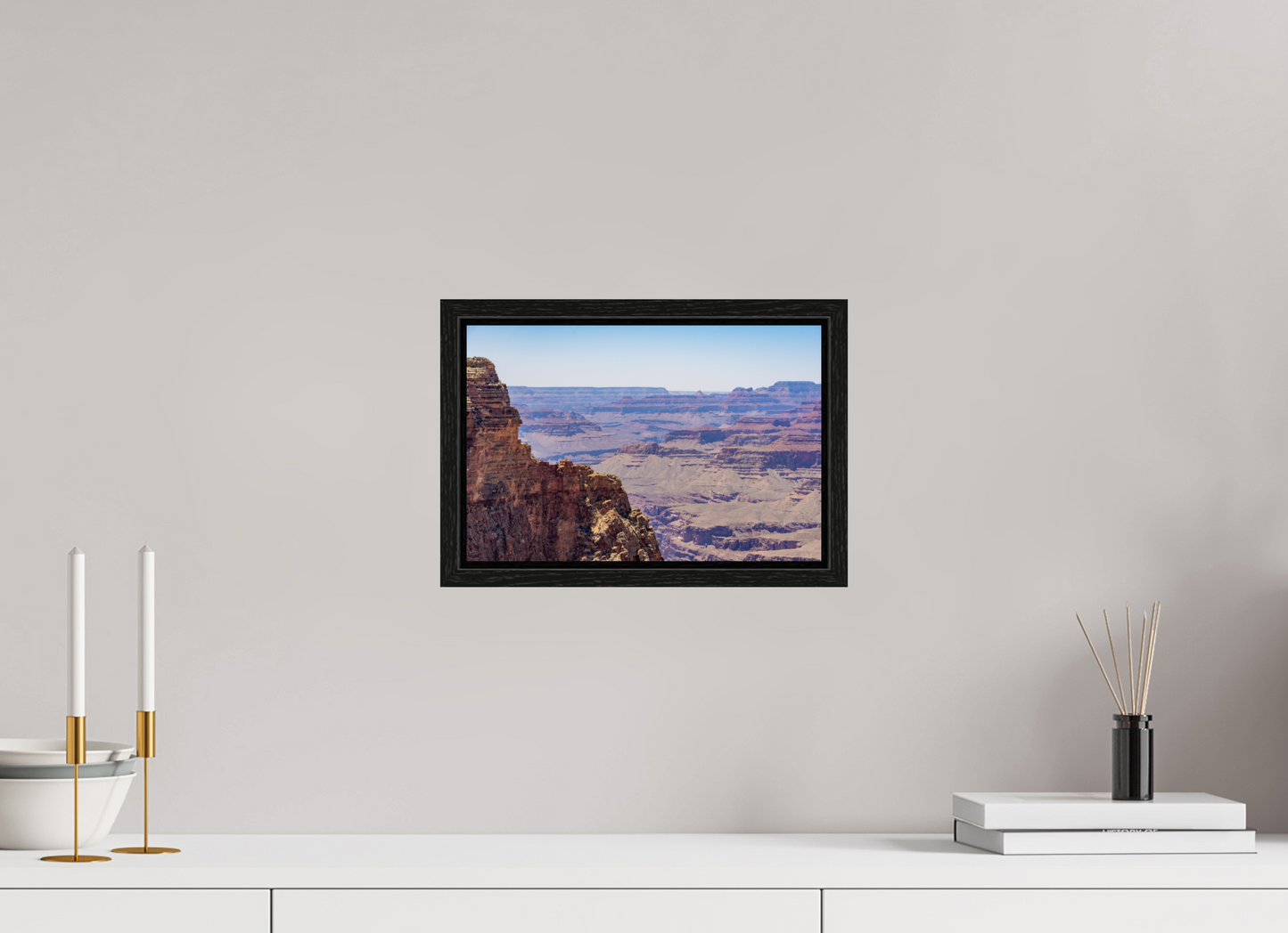 Ethereal Layers – Grand Canyon Fine Art Print | Pink & Purple Desert Landscape