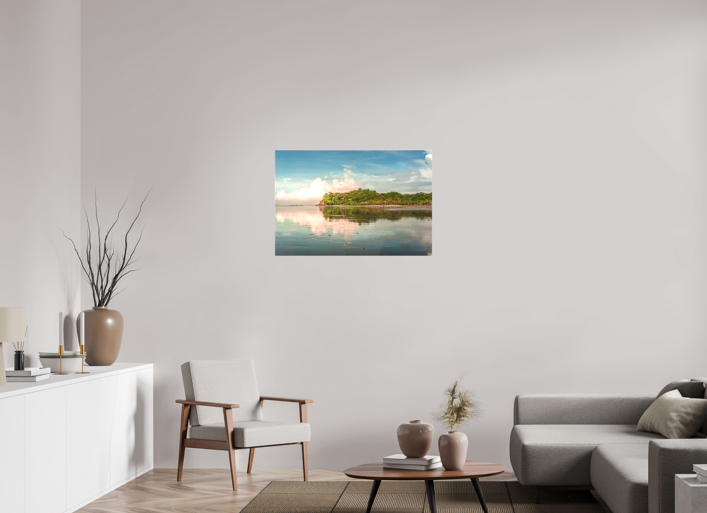 Low Tide Light - Cangrejal Tropical Sunrise Beach Photography Print