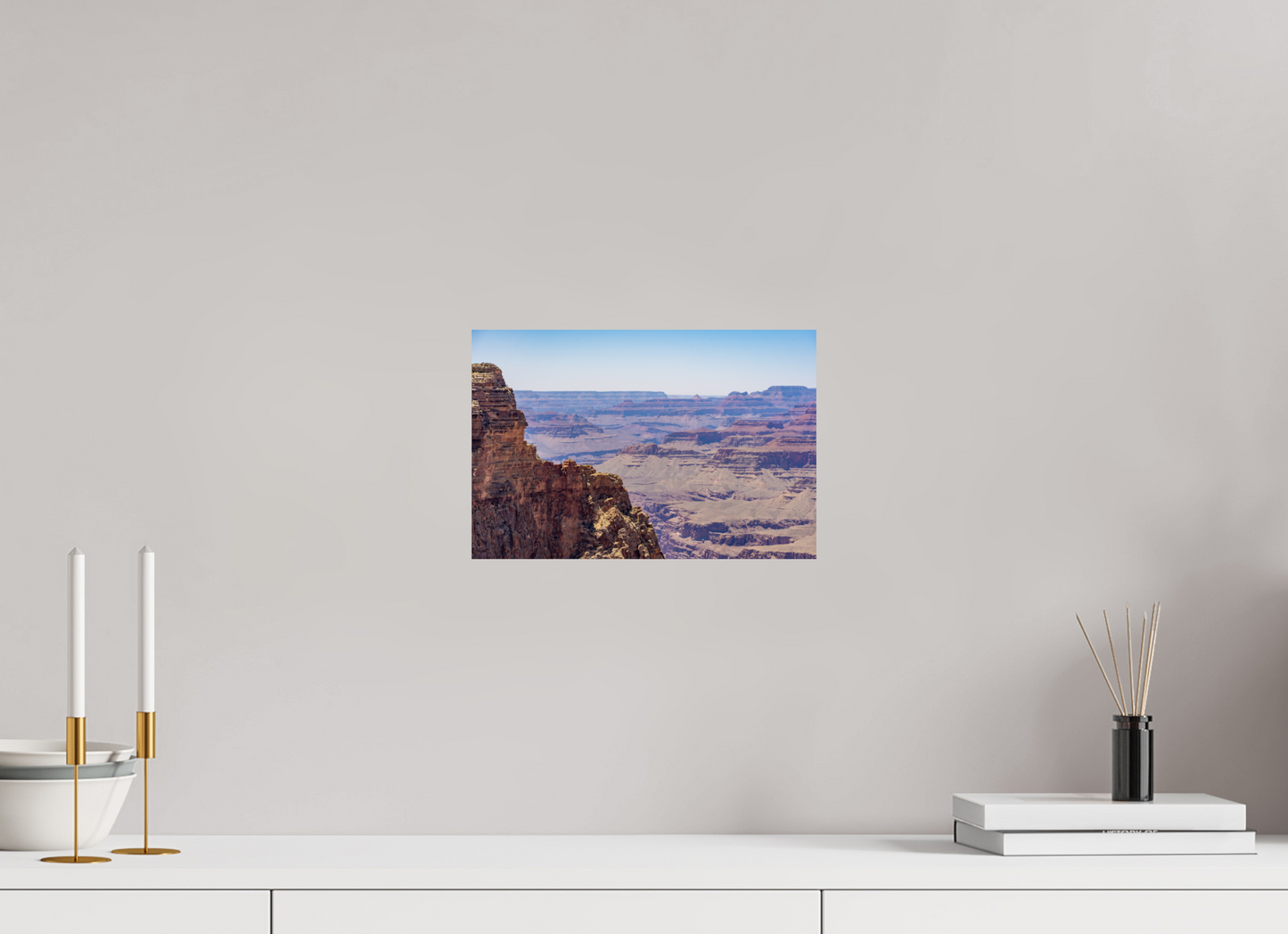 Ethereal Layers – Grand Canyon Fine Art Print | Pink & Purple Desert Landscape
