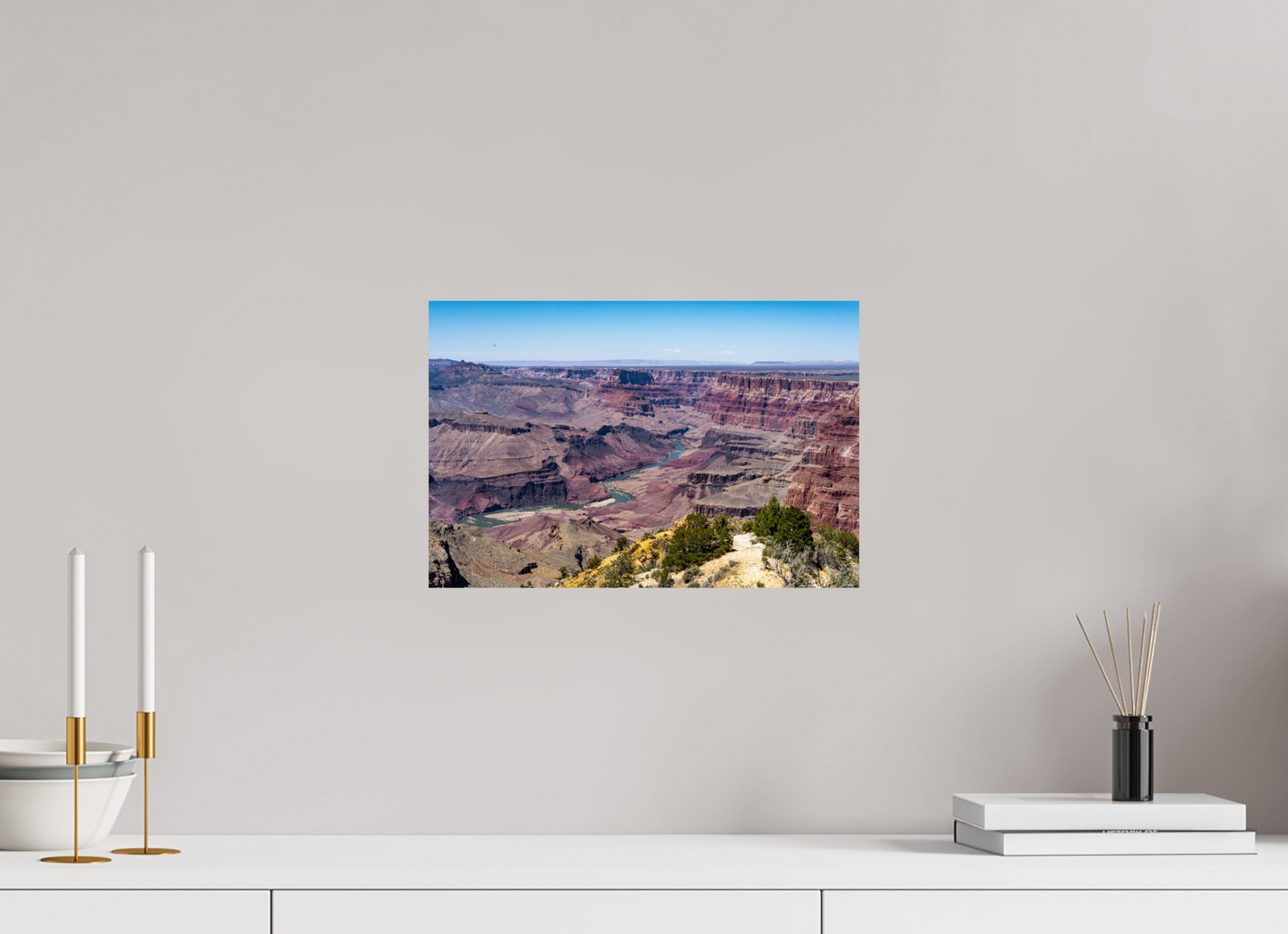 Winding Through Time - Grand Canyon Landscape Print | Colorado River from Navajo Point