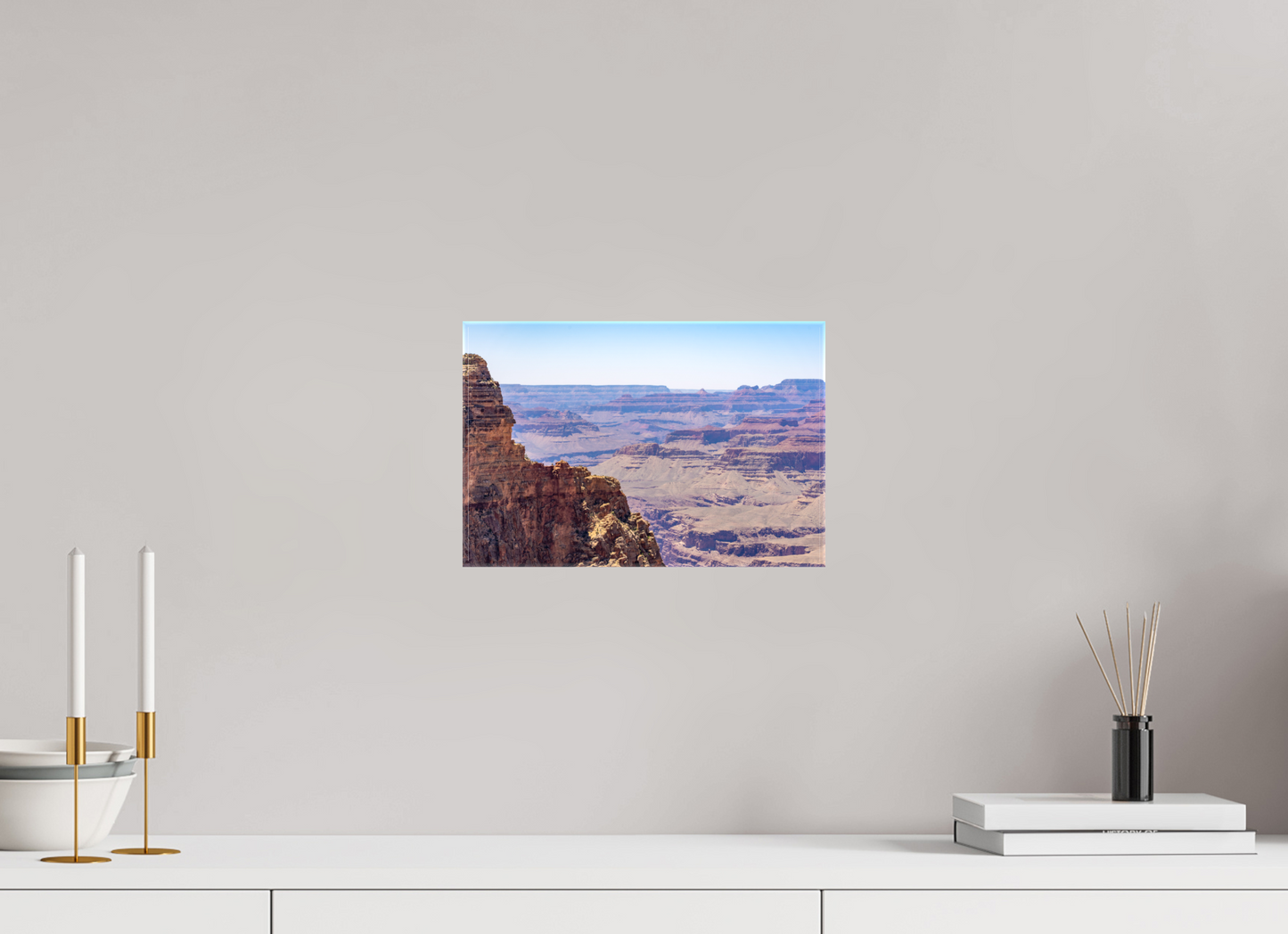 Ethereal Layers – Grand Canyon Fine Art Print | Pink & Purple Desert Landscape