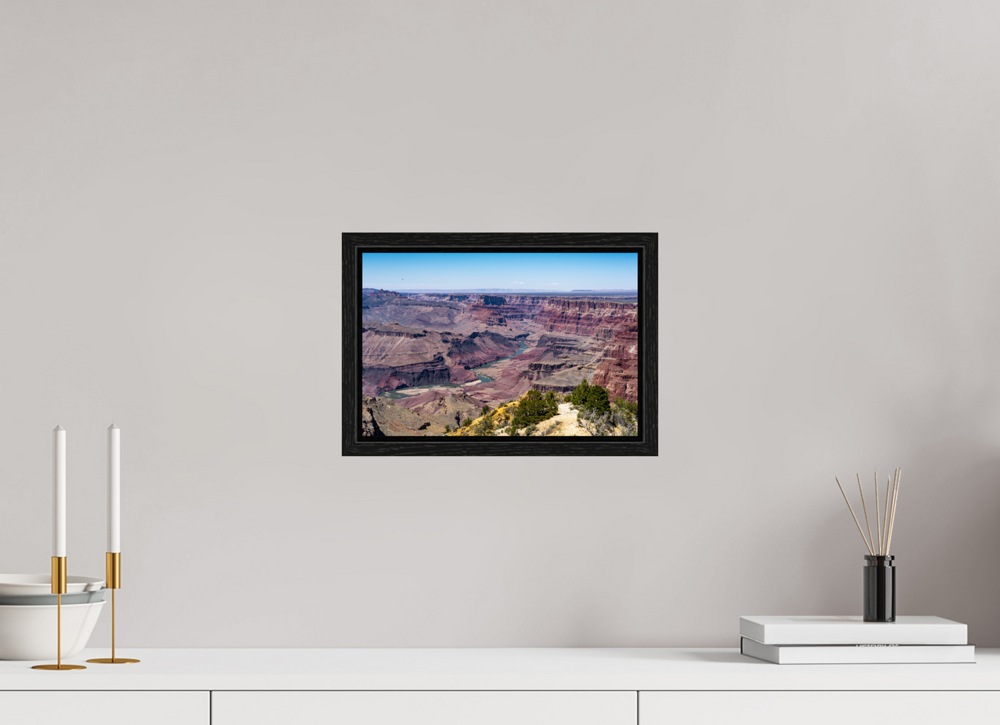 Winding Through Time - Grand Canyon Landscape Print | Colorado River from Navajo Point