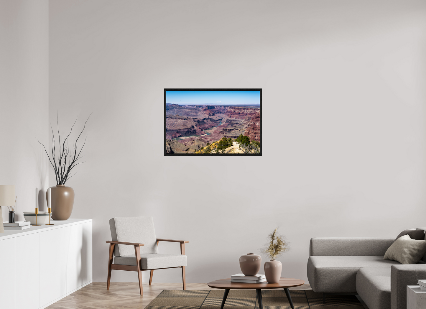 Winding Through Time - Grand Canyon Landscape Print | Colorado River from Navajo Point