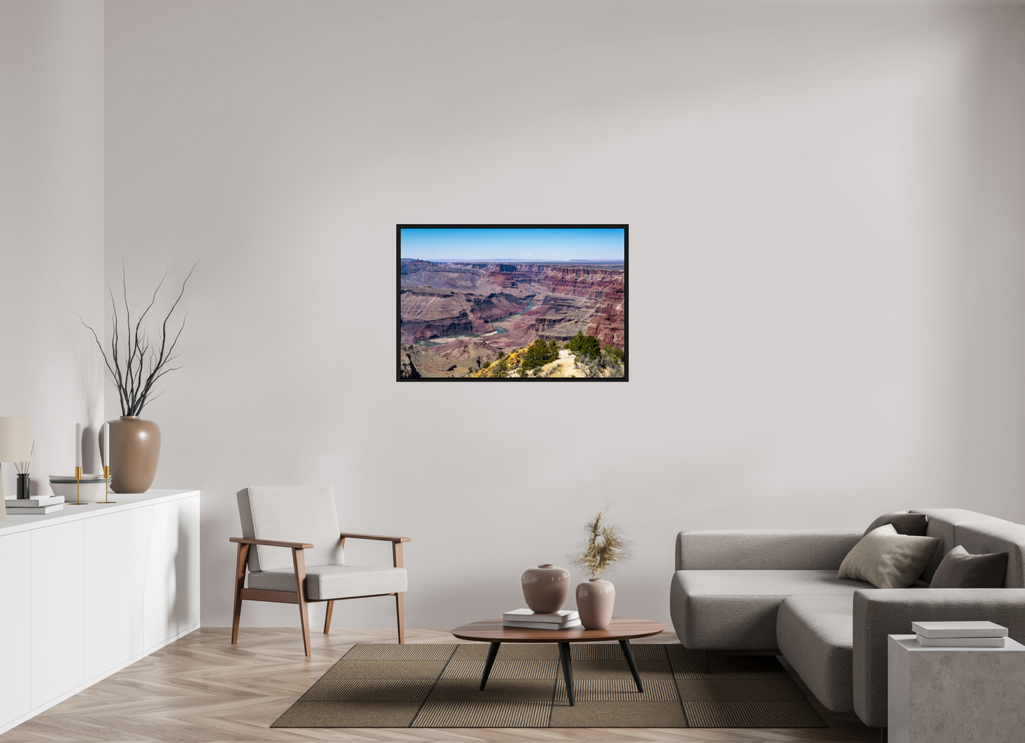 Winding Through Time - Grand Canyon Landscape Print | Colorado River from Navajo Point
