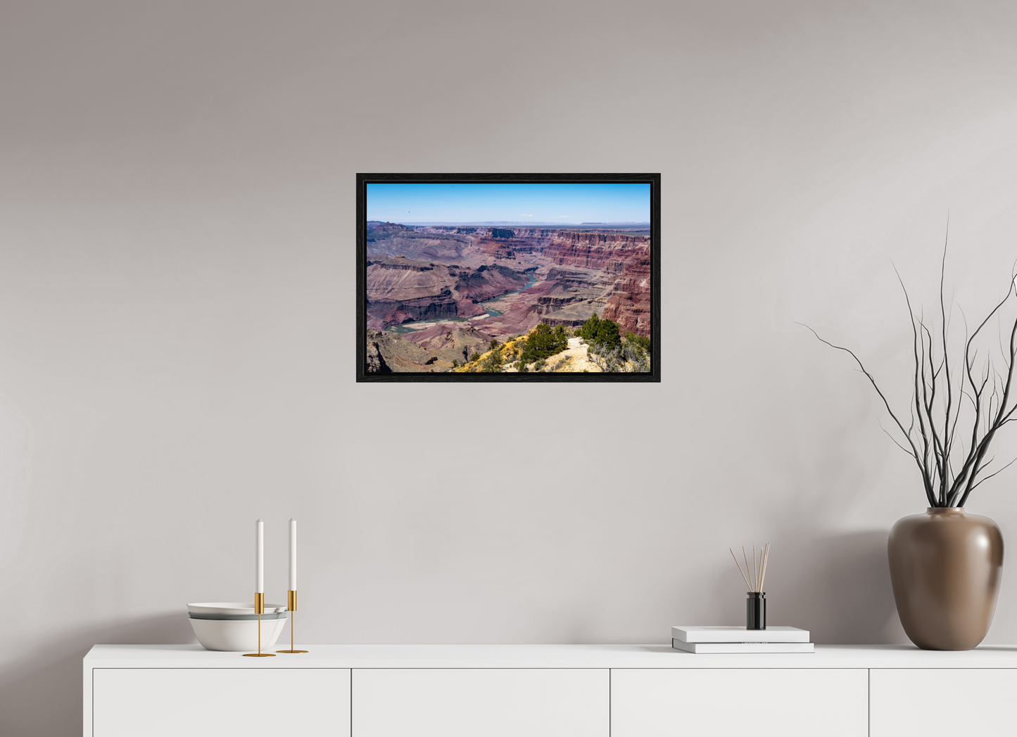 Winding Through Time - Grand Canyon Landscape Print | Colorado River from Navajo Point