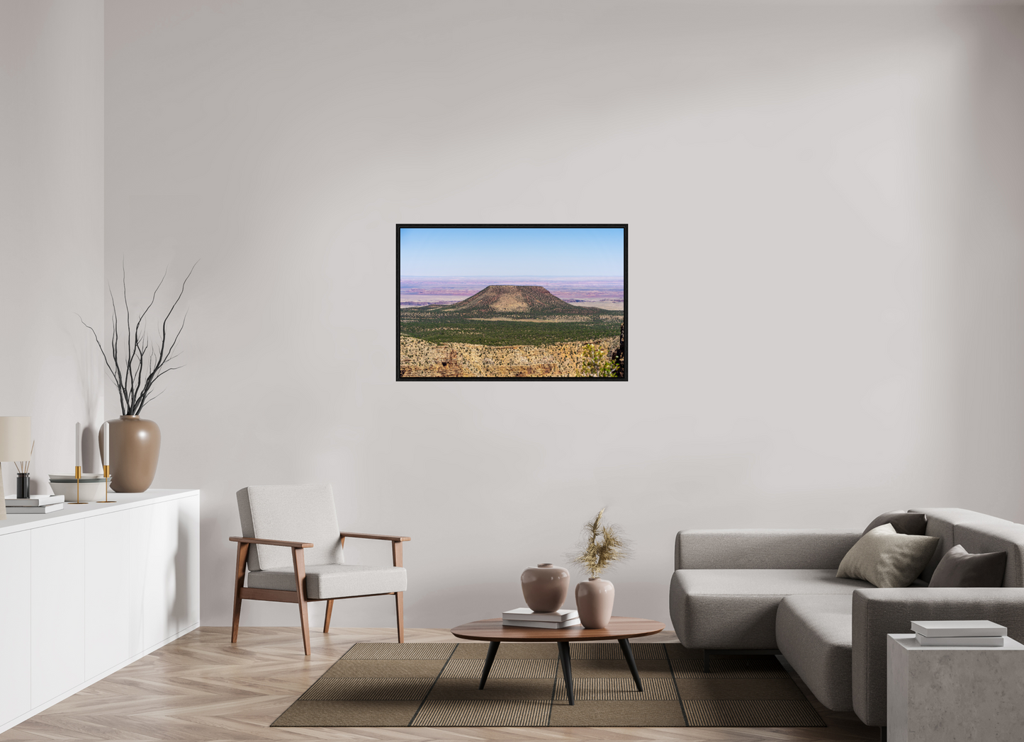 Cedar Mountain Rise – Grand Canyon Landscape Photography Print | Mesa and Little Colorado River Gorge
