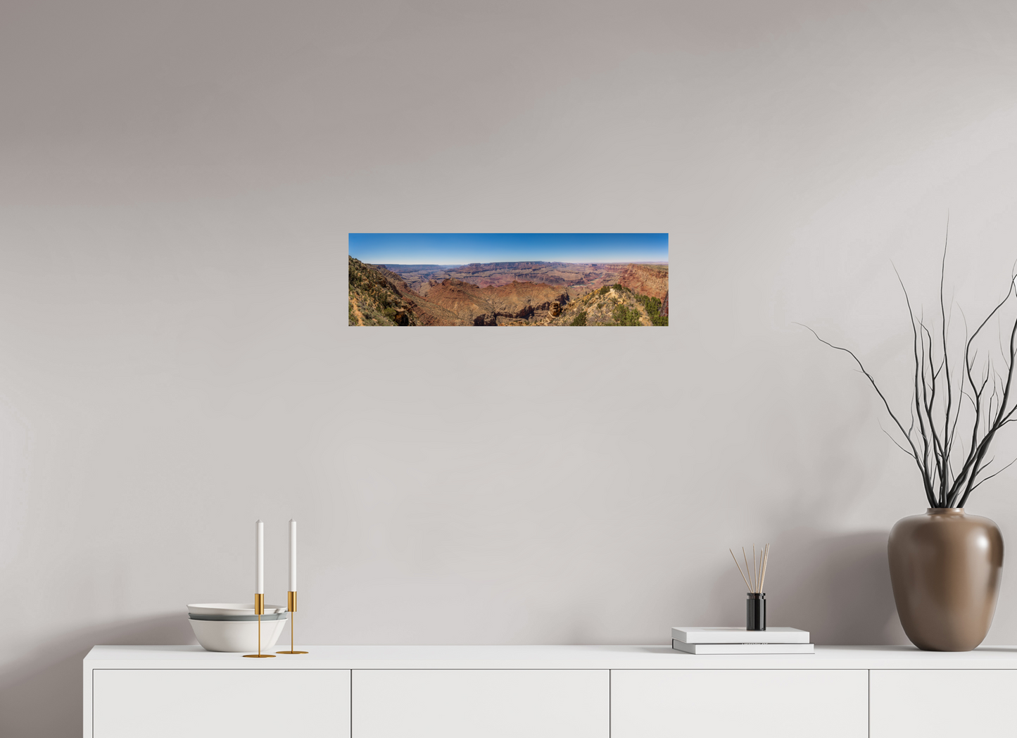 Eternal Expanse – Grand Canyon Panorama Print | Ultra Wide View from Navajo Point