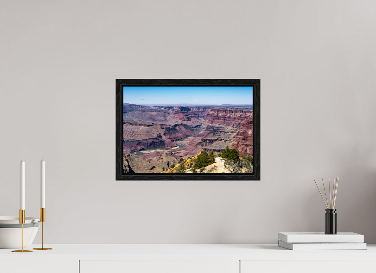 Winding Through Time - Grand Canyon Landscape Print | Colorado River from Navajo Point