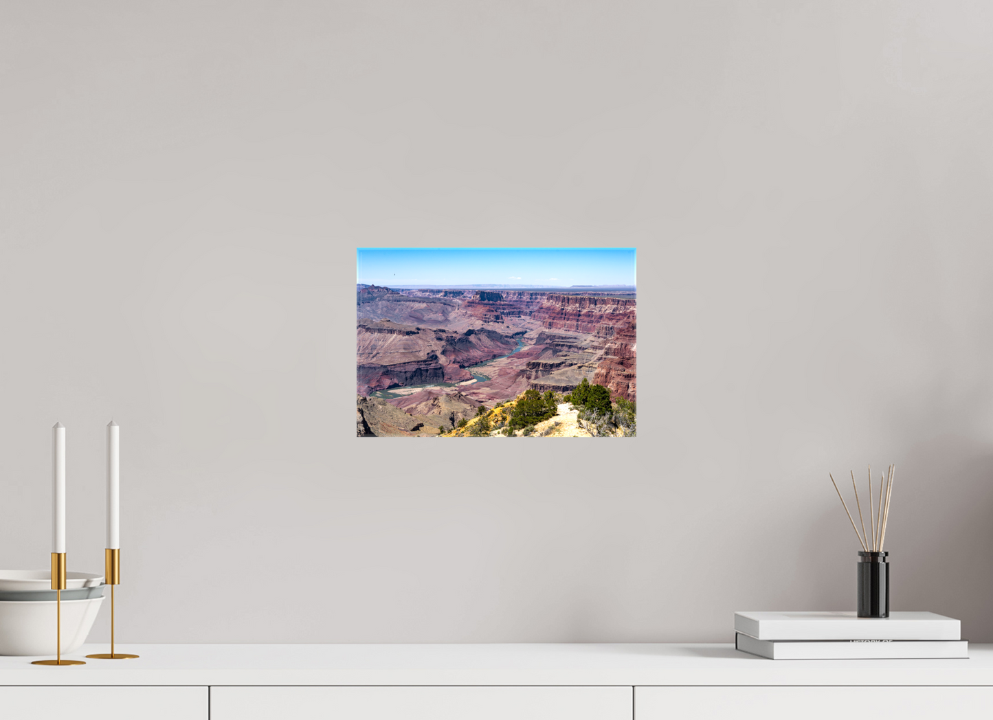 Winding Through Time - Grand Canyon Landscape Print | Colorado River from Navajo Point