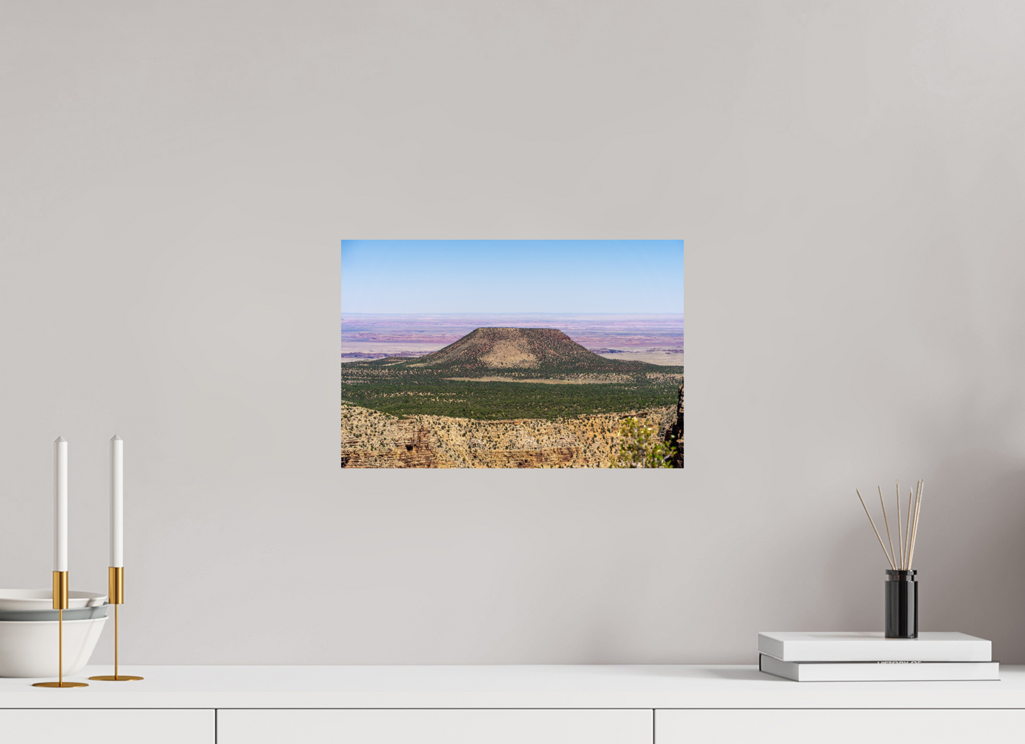 Cedar Mountain Rise – Grand Canyon Landscape Photography Print | Mesa and Little Colorado River Gorge