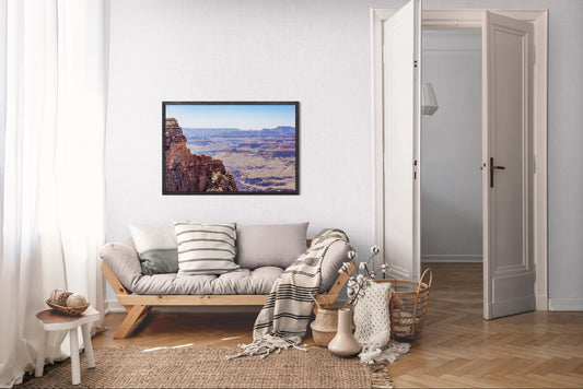 Ethereal Layers – Grand Canyon Fine Art Print | Pink & Purple Desert Landscape