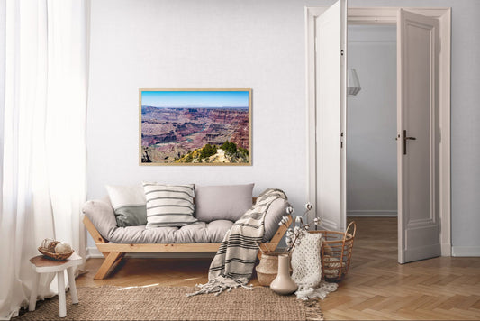 Winding Through Time - Grand Canyon Landscape Print | Colorado River from Navajo Point