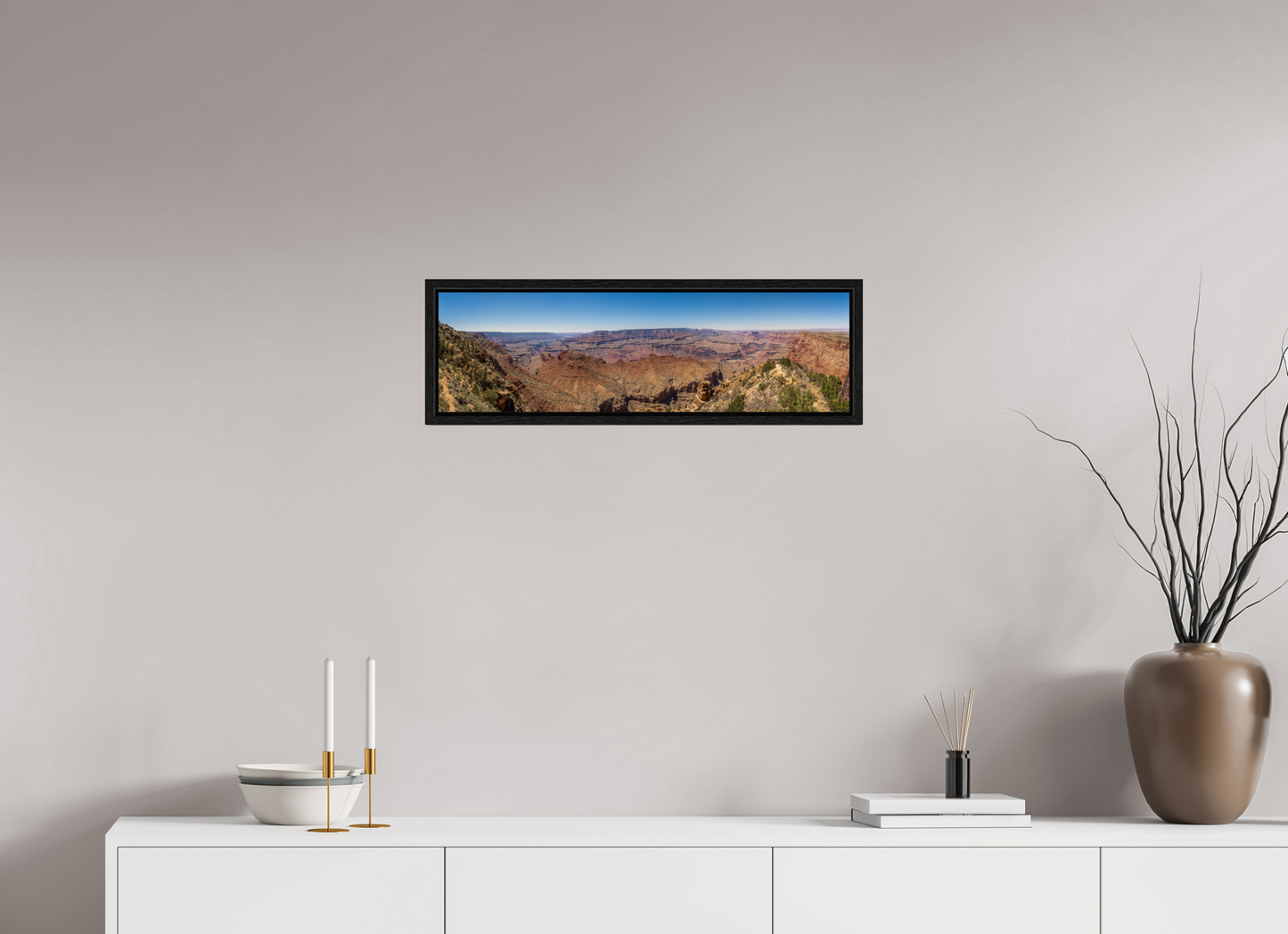 Eternal Expanse – Grand Canyon Panorama Print | Ultra Wide View from Navajo Point