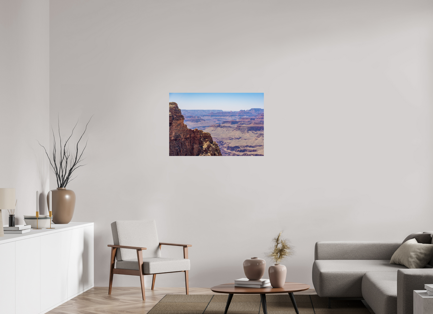 Ethereal Layers – Grand Canyon Fine Art Print | Pink & Purple Desert Landscape