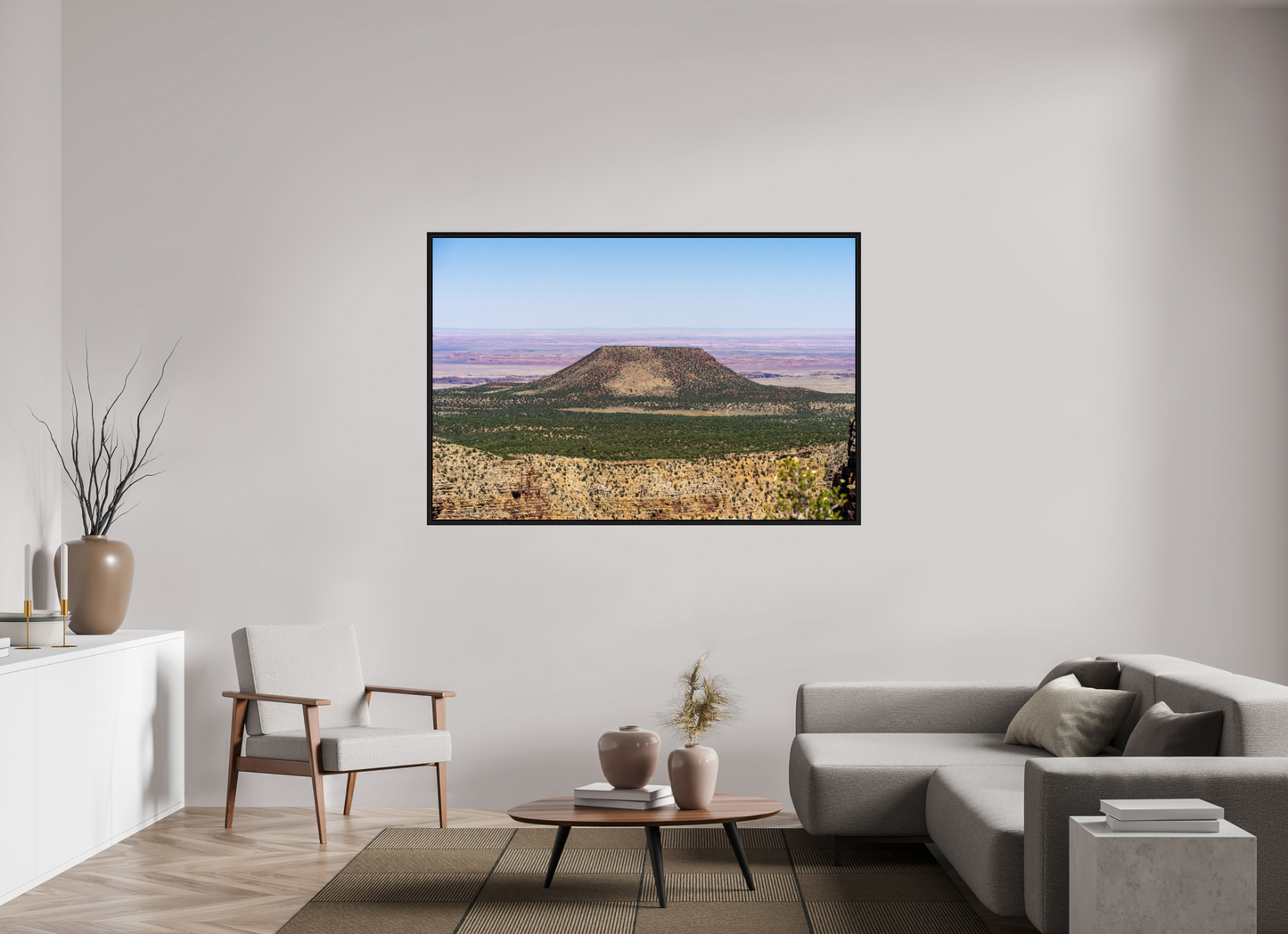 Cedar Mountain Rise – Grand Canyon Landscape Photography Print | Mesa and Little Colorado River Gorge