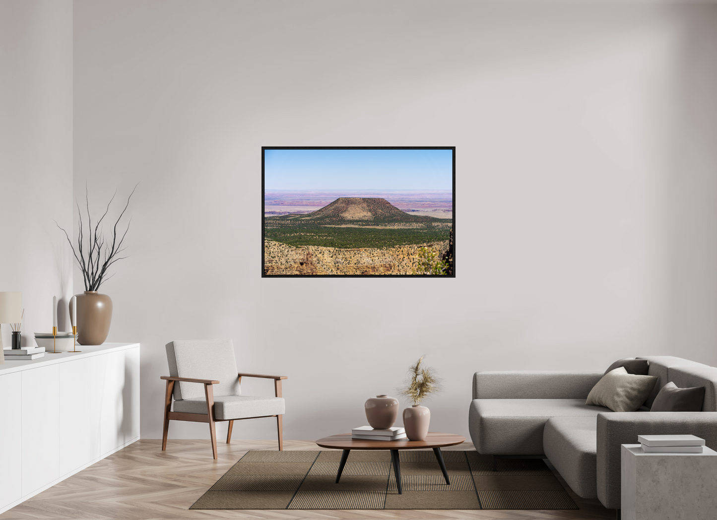 Cedar Mountain Rise – Grand Canyon Landscape Photography Print | Mesa and Little Colorado River Gorge
