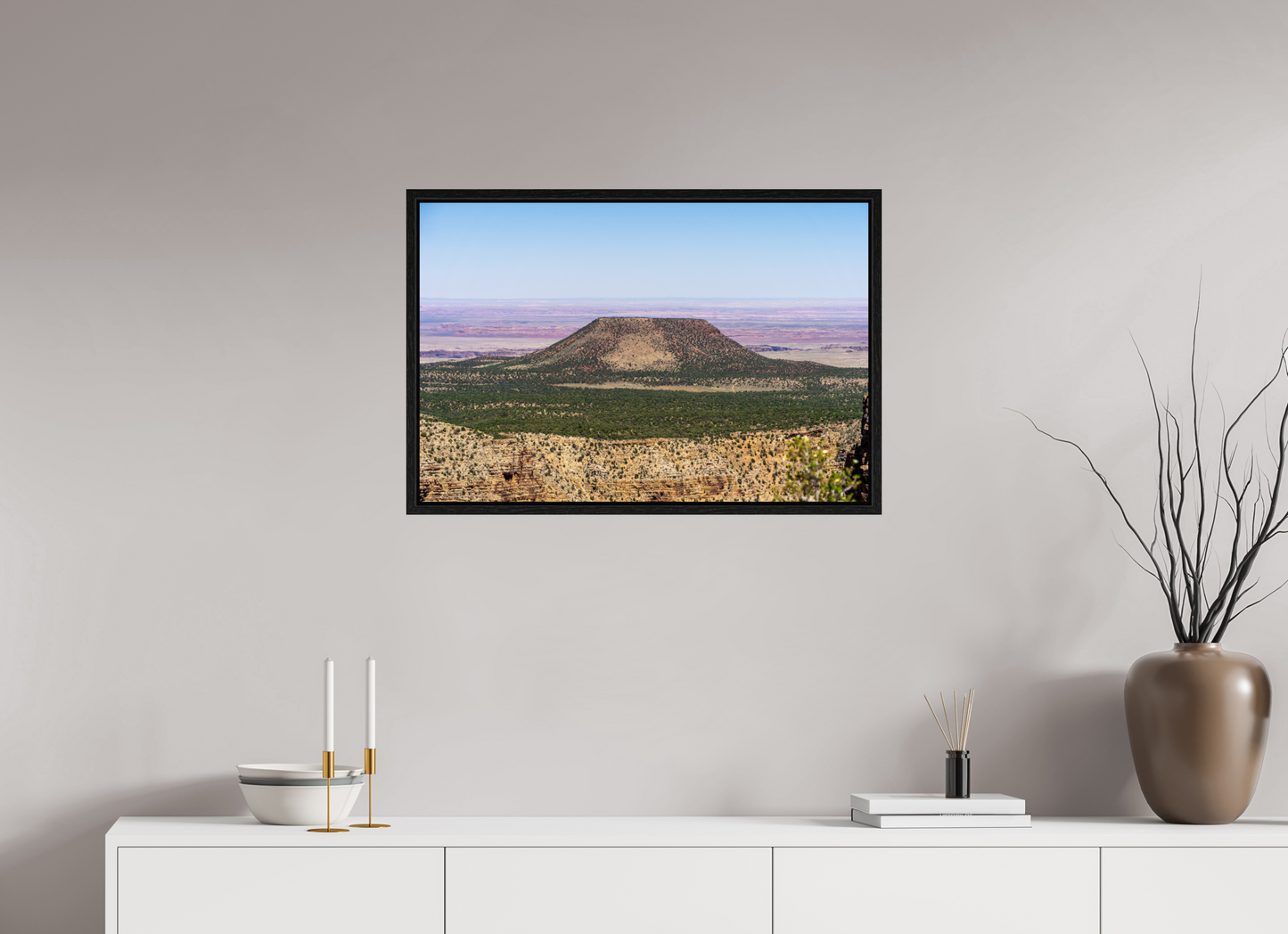 Cedar Mountain Rise – Grand Canyon Landscape Photography Print | Mesa and Little Colorado River Gorge