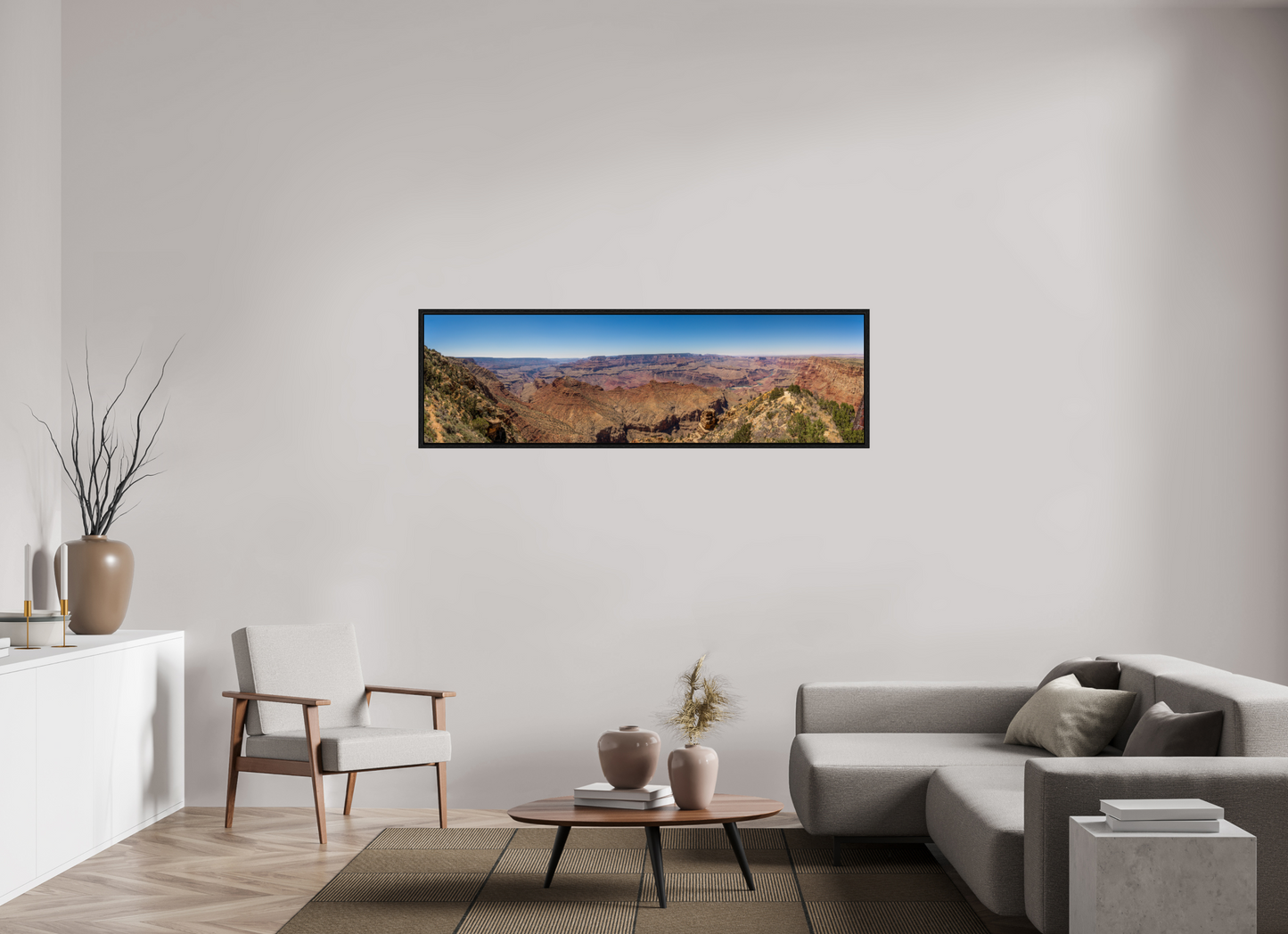 Eternal Expanse – Grand Canyon Panorama Print | Ultra Wide View from Navajo Point