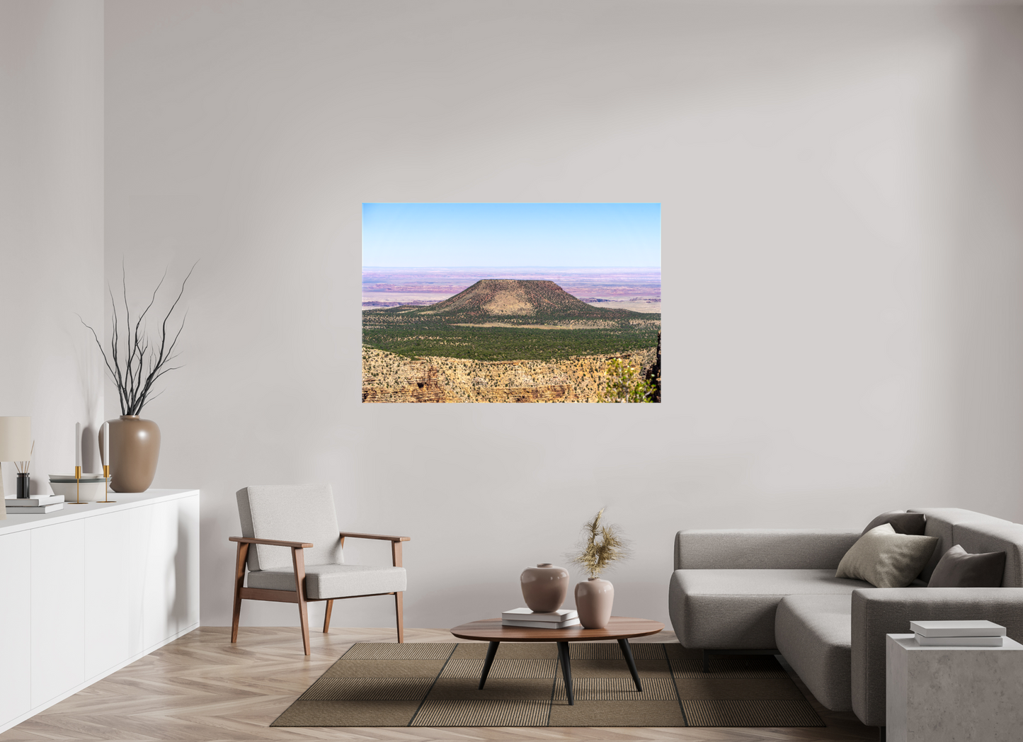 Cedar Mountain Rise – Grand Canyon Landscape Photography Print | Mesa and Little Colorado River Gorge