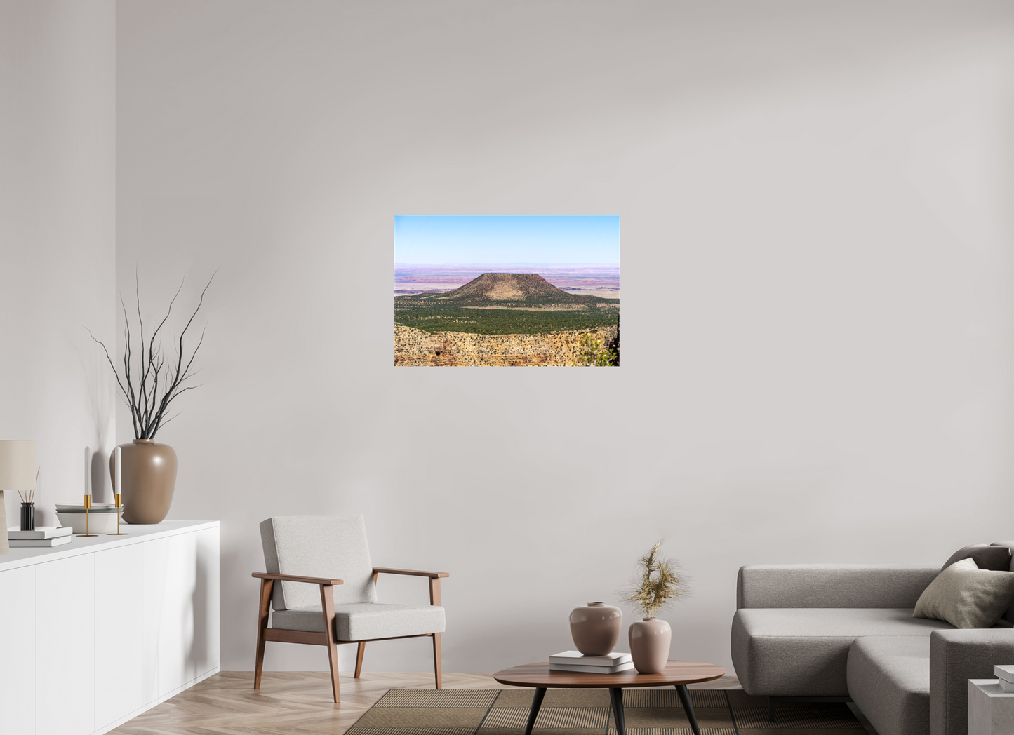 Cedar Mountain Rise – Grand Canyon Landscape Photography Print | Mesa and Little Colorado River Gorge