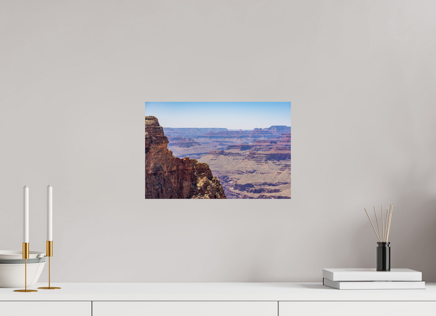 Ethereal Layers – Grand Canyon Fine Art Print | Pink & Purple Desert Landscape