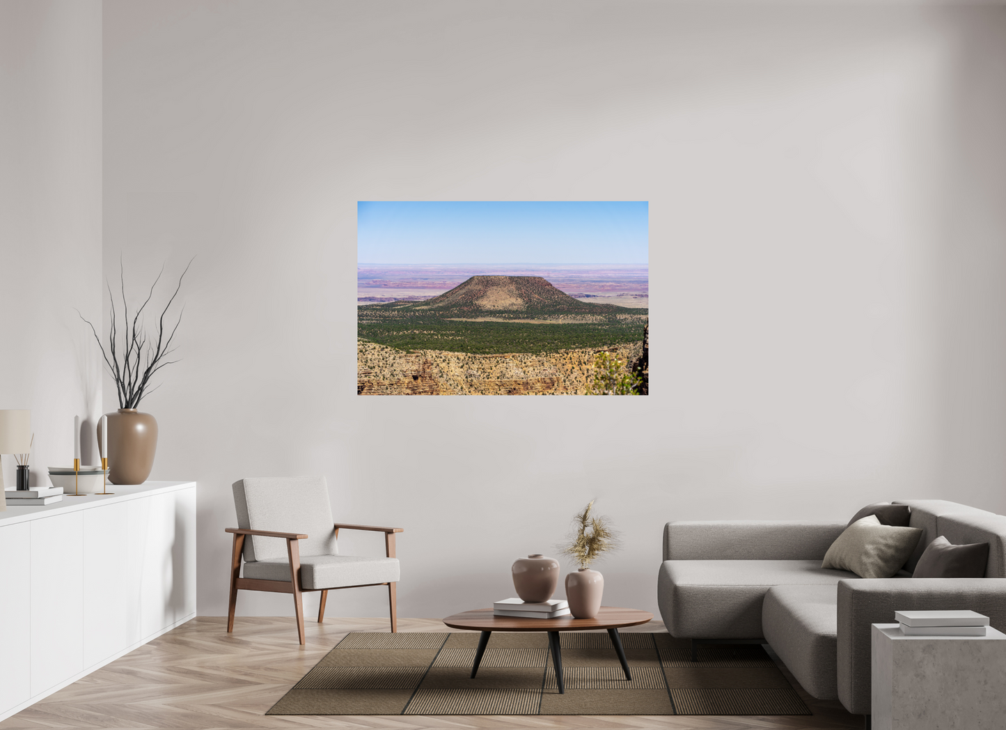 Cedar Mountain Rise – Grand Canyon Landscape Photography Print | Mesa and Little Colorado River Gorge