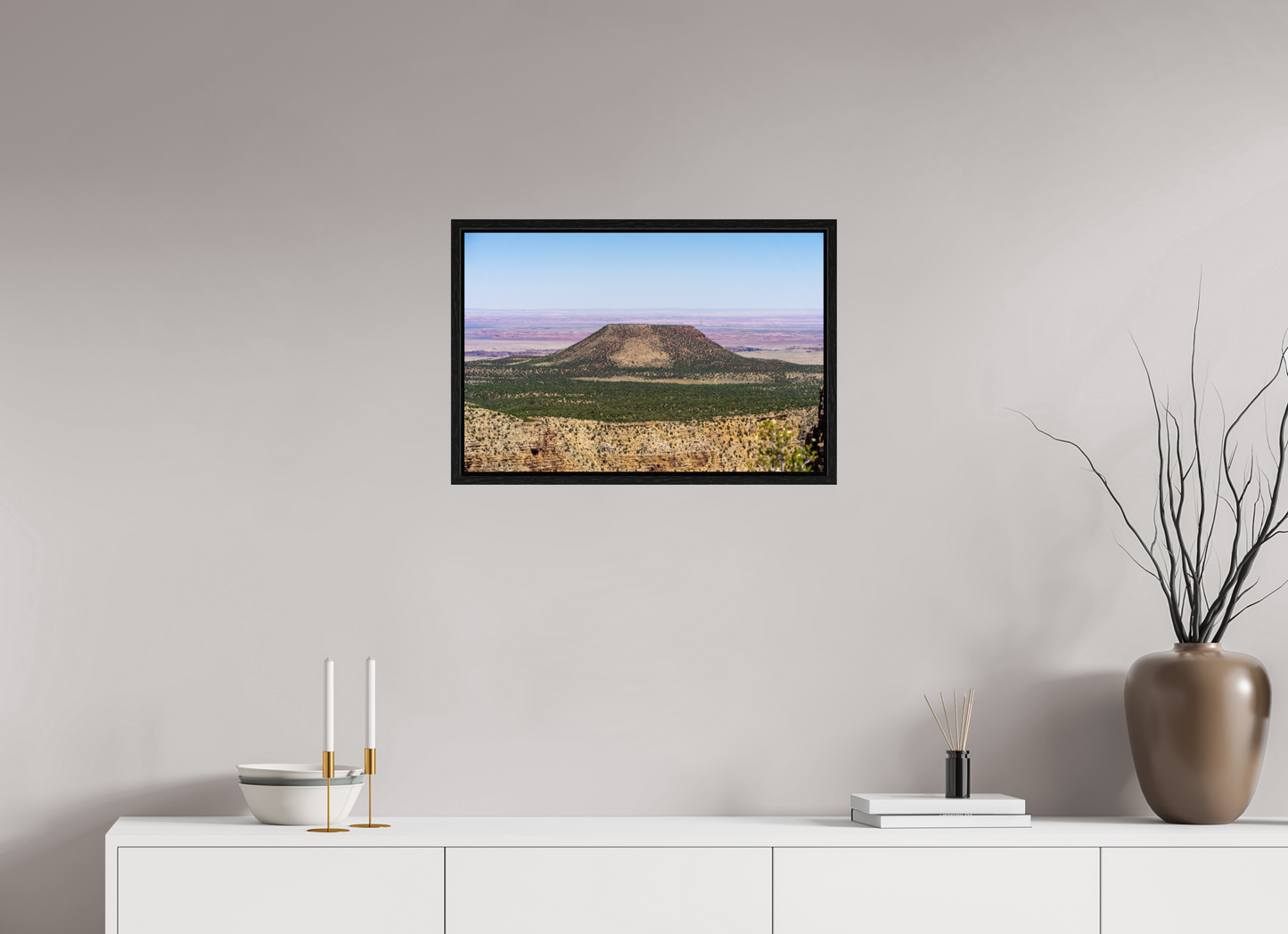 Cedar Mountain Rise – Grand Canyon Landscape Photography Print | Mesa and Little Colorado River Gorge