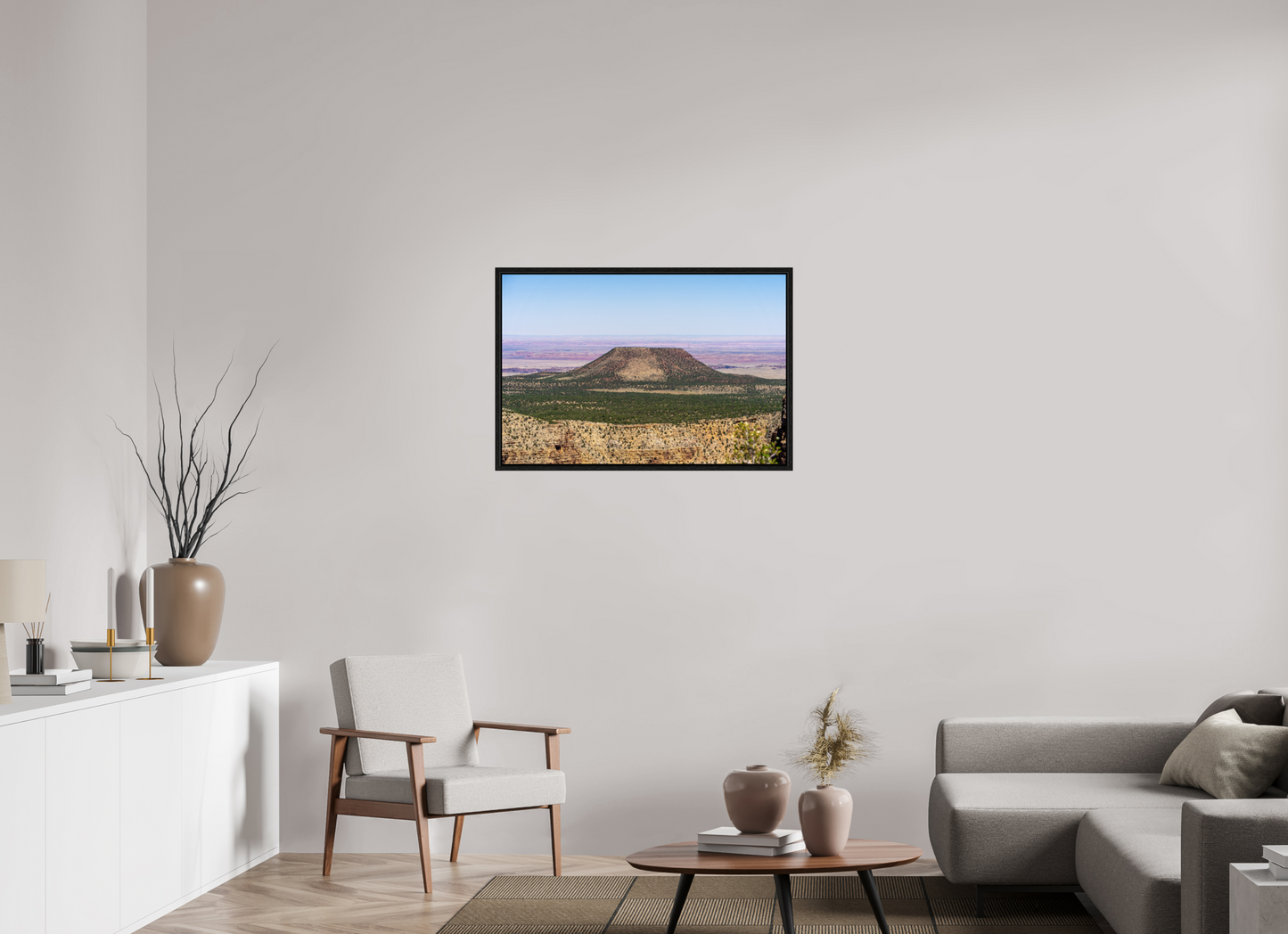 Cedar Mountain Rise – Grand Canyon Landscape Photography Print | Mesa and Little Colorado River Gorge