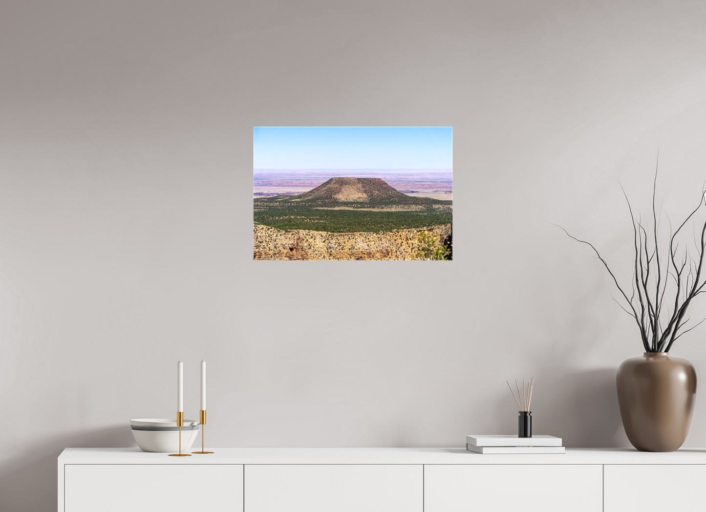 Cedar Mountain Rise – Grand Canyon Landscape Photography Print | Mesa and Little Colorado River Gorge