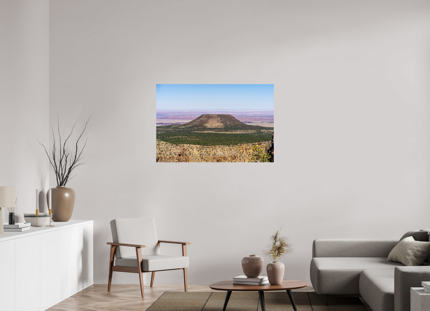 Cedar Mountain Rise – Grand Canyon Landscape Photography Print | Mesa and Little Colorado River Gorge