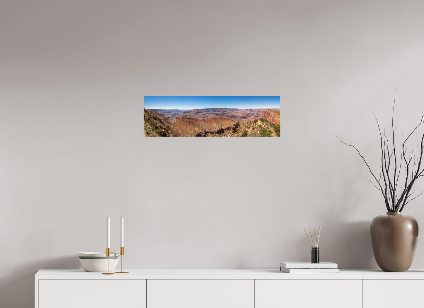 Eternal Expanse – Grand Canyon Panorama Print | Ultra Wide View from Navajo Point