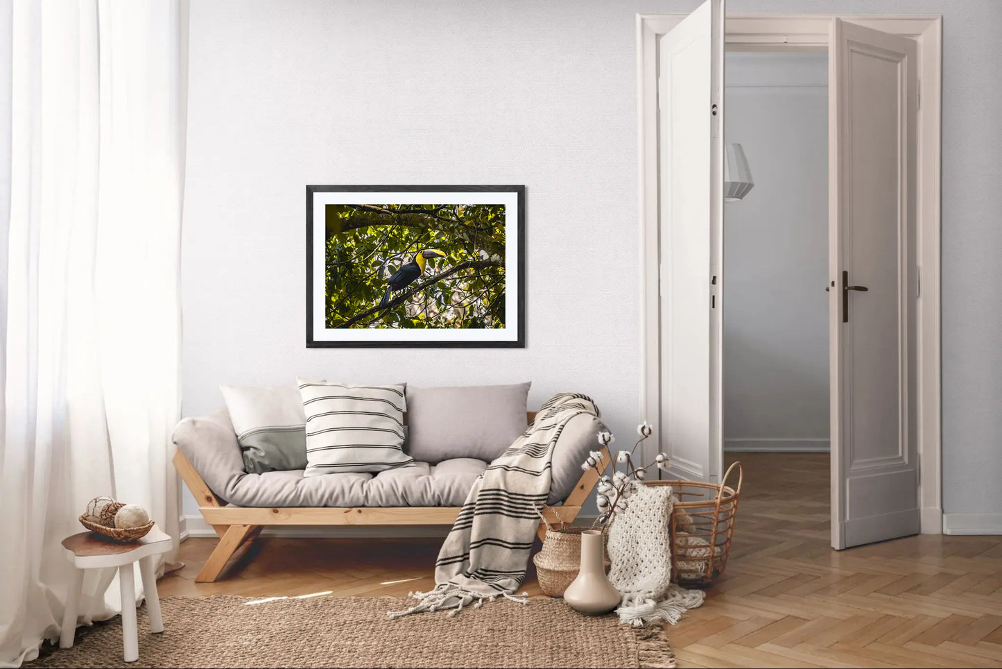 Canopy Light - Chestnut-Mandibled Toucan in the Trees | Costa Rica Wildlife Print