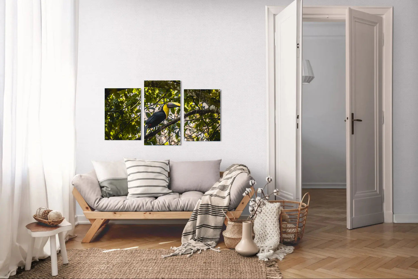 Canopy Light - Chestnut-Mandibled Toucan in the Trees | Costa Rica Wildlife Print