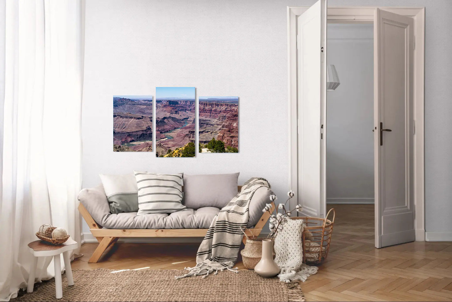 Winding Through Time - Grand Canyon Landscape Print | Colorado River from Navajo Point