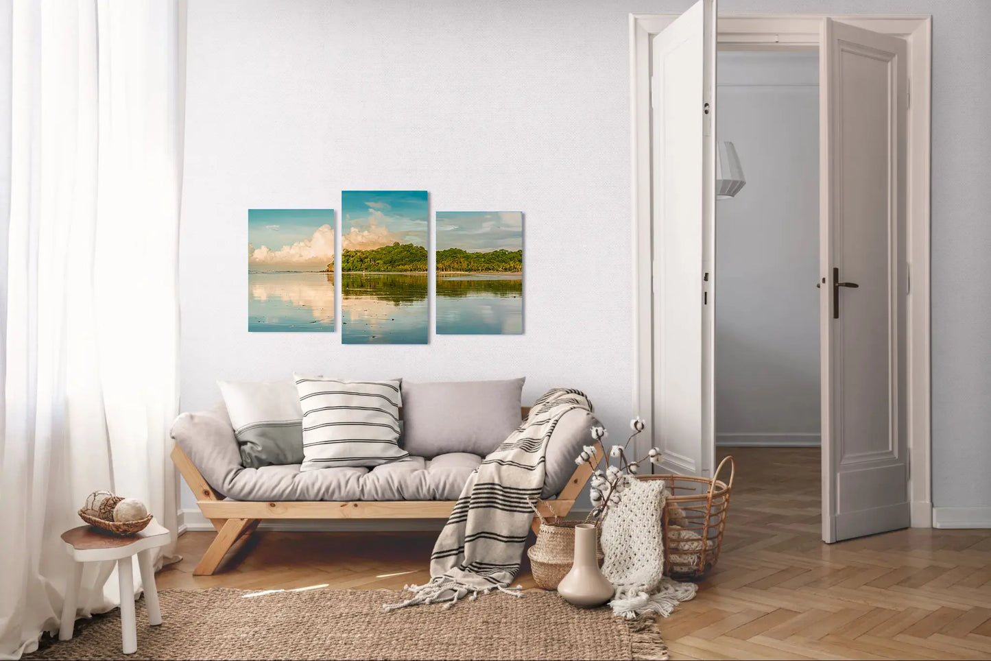 Low Tide Light - Cangrejal Tropical Sunrise Beach Photography Print