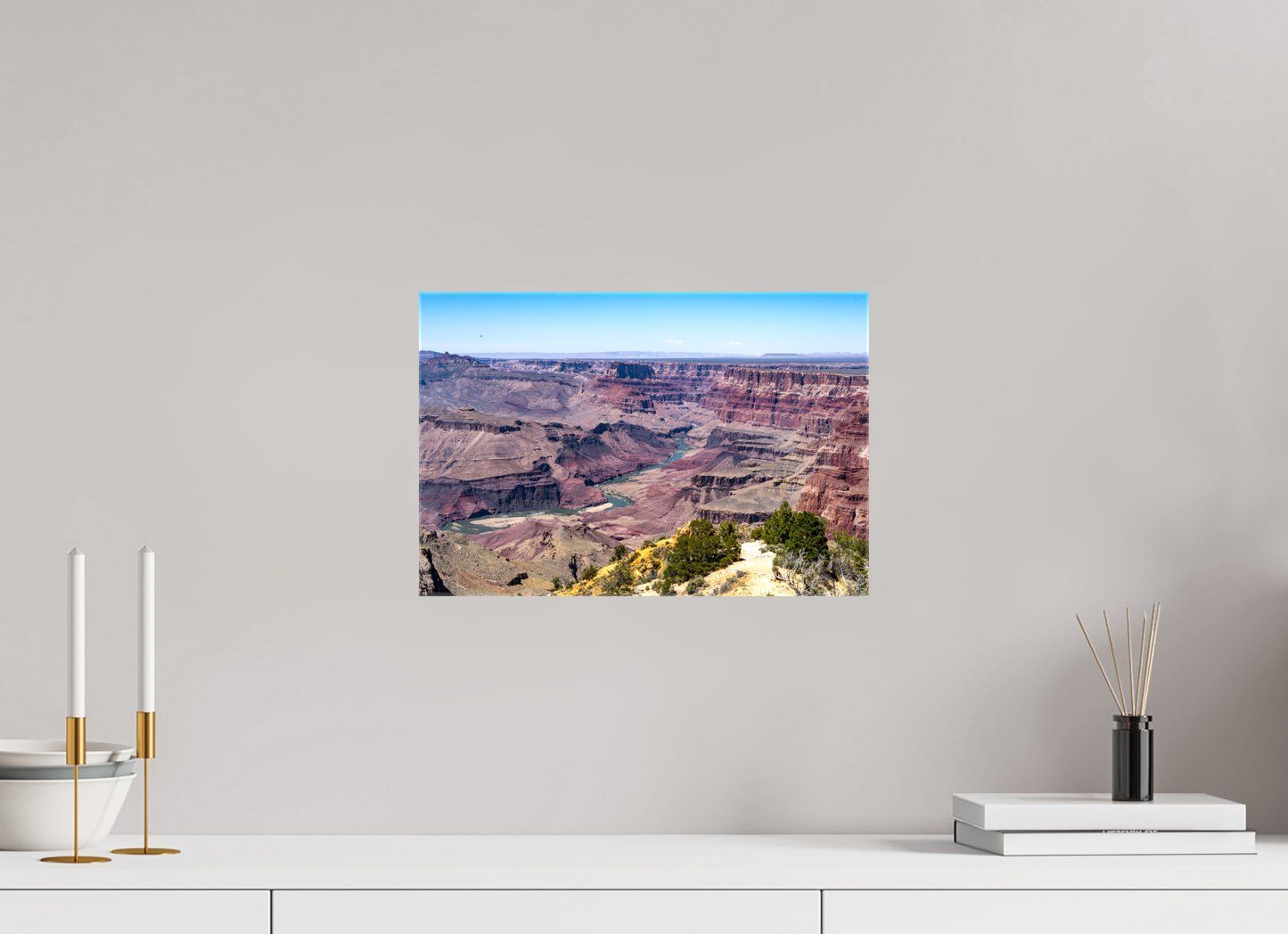 Winding Through Time - Grand Canyon Landscape Print | Colorado River from Navajo Point