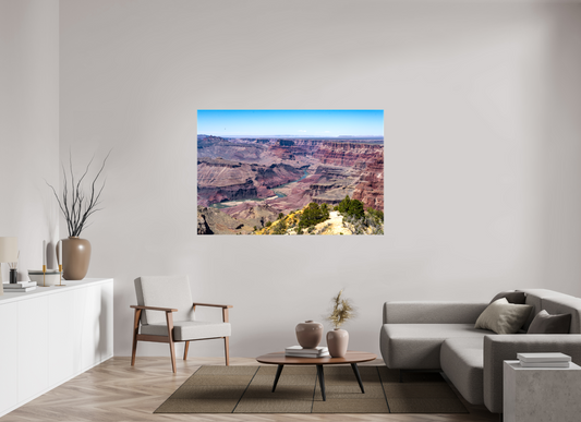 Winding Through Time - Grand Canyon Landscape Print | Colorado River from Navajo Point