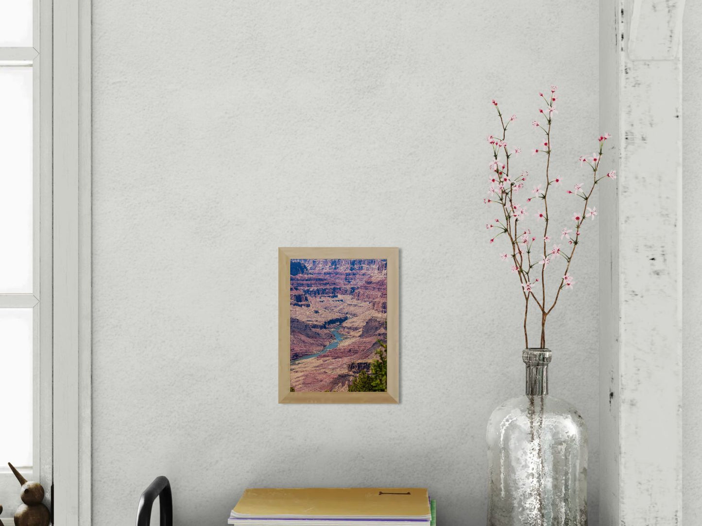 Beneath the Rim - Colorado River Grand Canyon Wall Art Print | Grand Canyon Close-Up Landscape