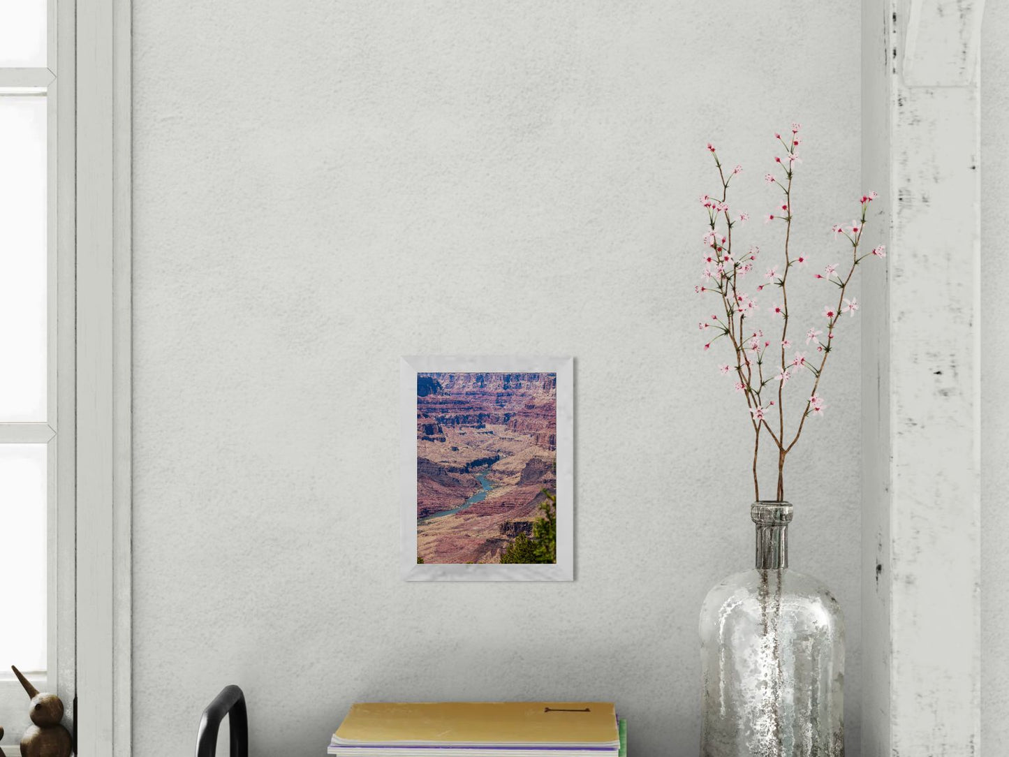 Beneath the Rim - Colorado River Grand Canyon Wall Art Print | Grand Canyon Close-Up Landscape