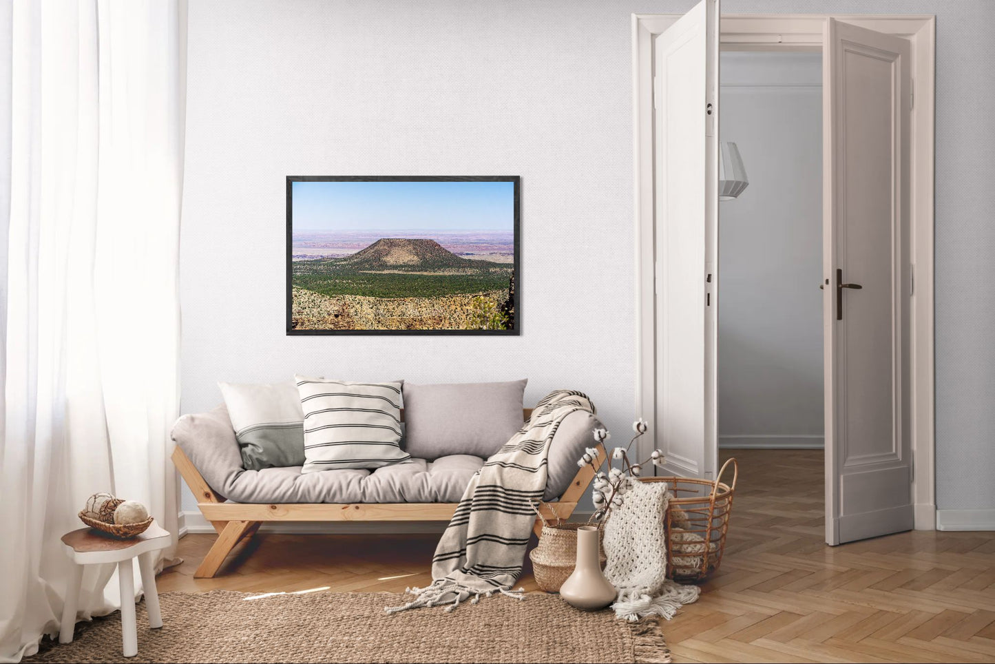 Cedar Mountain Rise – Grand Canyon Landscape Photography Print | Mesa and Little Colorado River Gorge