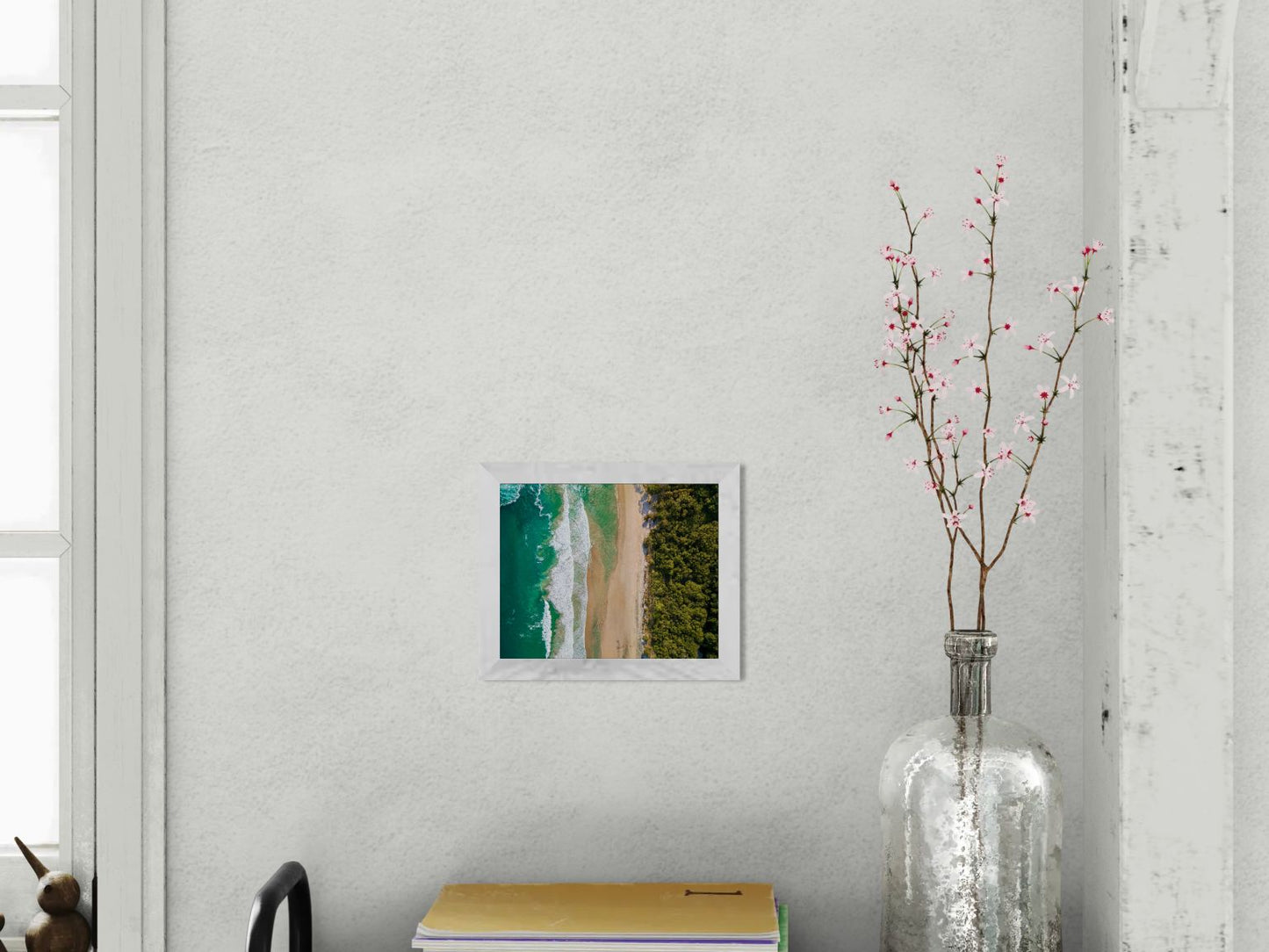 Edge of Paradise - Barrigona Aerial Beach Wall Art | Turquoise Ocean, Golden Sand & Jungle