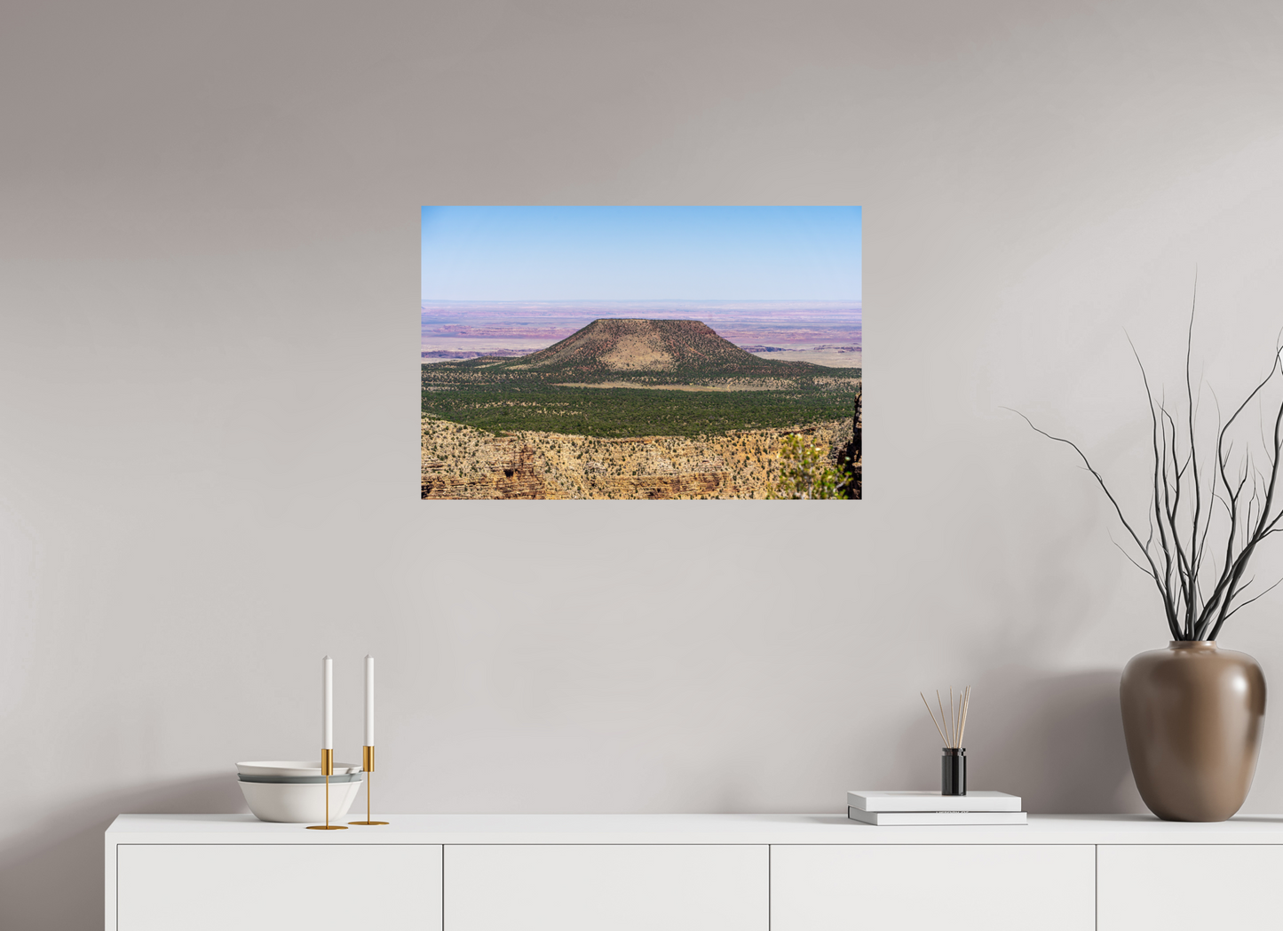 Cedar Mountain Rise – Grand Canyon Landscape Photography Print | Mesa and Little Colorado River Gorge
